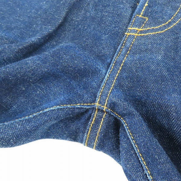 実際に弊社で買取させて頂いたMAISON KITSUNE/メゾンキツネ ストレートデニムパンツ/30の画像 7枚目