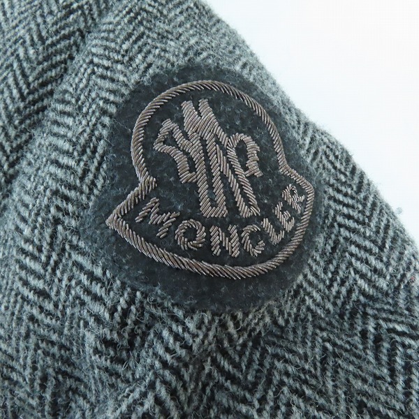 実際に弊社で買取させて頂いた【JPタグ】MONCLER/モンクレール AOYAMA 1st アニバーサリー ツイード GILDAS ダウンジャケット/0の画像 7枚目