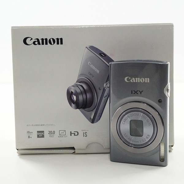 実際に弊社で買取させて頂いたCanon/キャノン PC2196 IXY 160 コンパクトデジタルカメラ 動作確認済み