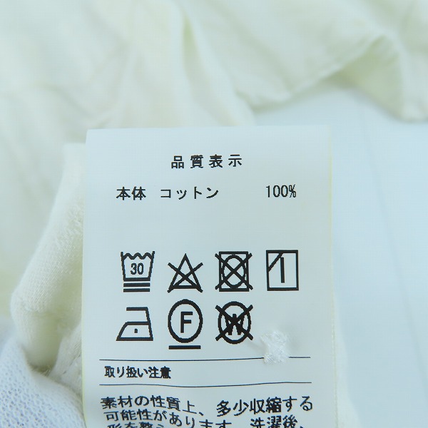 実際に弊社で買取させて頂いたDESCENDANT/ディセンダント ペイズリー柄 半袖ドレスボタンシャツ/3の画像 4枚目