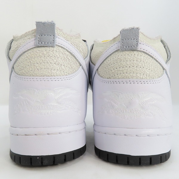 実際に弊社で買取させて頂いた【未使用】ANTIHERO×NIKE/アンタイヒーロー×ナイキ SB DUNK HIGH QS/ダンク ハイ HM5837-100/30.0の画像 1枚目