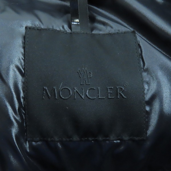 実際に弊社で買取させて頂いた【未使用/JPタグ】MONCLER/モンクレール DIENG ロゴ ダウン ジャケット ブラック H20911A00178/5の画像 4枚目