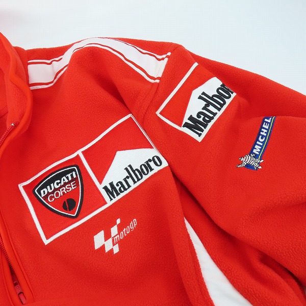 実際に弊社で買取させて頂いたFILA/フィラ Marlboro/Shell フリース プルオーバージャケット /XLの画像 8枚目