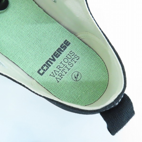 実際に弊社で買取させて頂いたCONVERSE×FRAGMENT/コンバース×フラグメント V.A. ALL STAR/オールスター ローカットスニーカー 1SE348/27の画像 4枚目