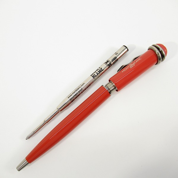 実際に弊社で買取させて頂いたMONTBLANC/モンブラン ヘリテイジコレクション ルージュ＆ノワール/スペシャルエディション/ボールペン オレンジ の画像 5枚目