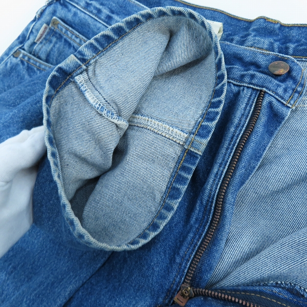 実際に弊社で買取させて頂いたCarhartt/カーハート ジップフライ デニムパンツ/44×34の画像 4枚目