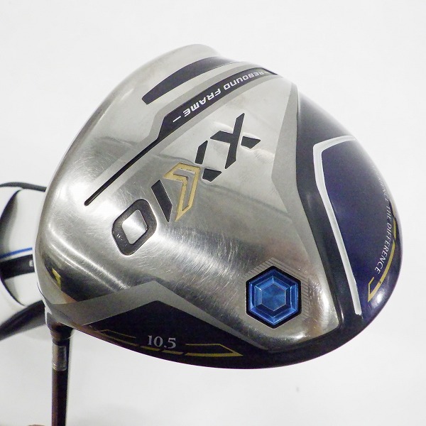 実際に弊社で買取させて頂いたDUNLOP/ダンロップ XXIO/ゼクシオ 12代目 ドライバー 1w/10.5 レフティ/左きき用 MP1200 FLEX:R ヘッドカバー付き