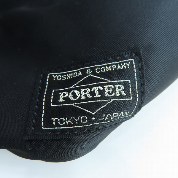 実際に弊社で買取させて頂いた(6)【未使用】PORTER/ポーター TANKER WAIST BAG L タンカー ウエストバッグ L ブラック/622-76628の画像 4枚目