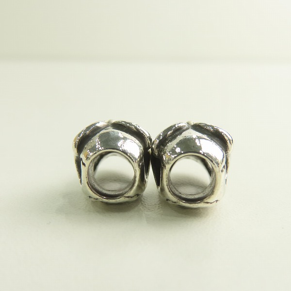 実際に弊社で買取させて頂いたBill Wall Leather/BWL/ビルウォールレザー グッドラック スカル ビーズ 2点セットの画像 4枚目