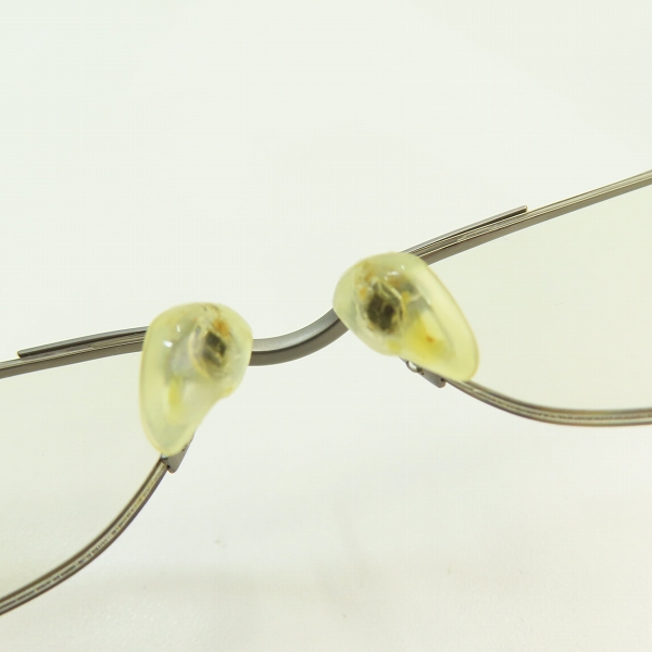 実際に弊社で買取させて頂いた999.9/フォーナインズ チタンシャーリング 度入り 眼鏡/メガネフレーム/アイウェア S-801T-4の画像 3枚目