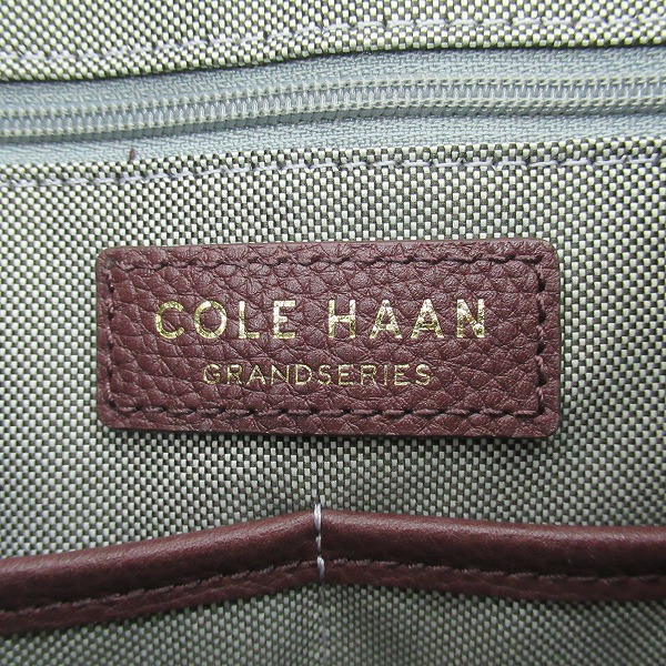 実際に弊社で買取させて頂いたCOLE HAAN/コールハーン 2way レザー コンバーチブル バックパック/ハンドバッグの画像 5枚目