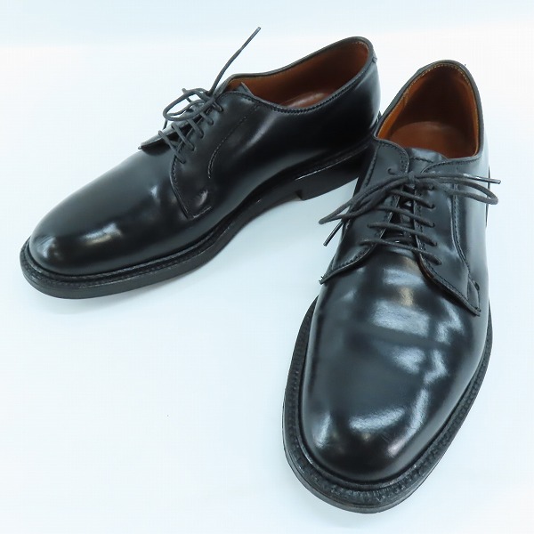 実際に弊社で買取させて頂いたALDEN/オールデン コードバン プレーントゥ レザーシューズ 9901/8