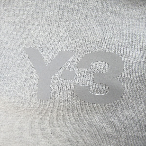実際に弊社で買取させて頂いたY-3/ワイスリー adidas/アディダス×Yohji Yamamoto/ヨウジヤマモト ロゴ プルオーバー パーカーGV4199/Lの画像 7枚目