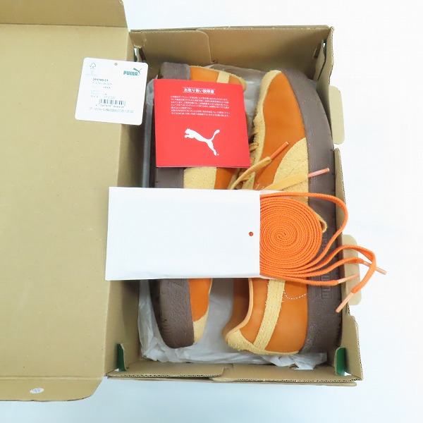 実際に弊社で買取させて頂いたPUMA/プーマ DELPHIN BLOCK/デルフィンブロック スエードスニーカー 399785-01/27.5の画像 8枚目