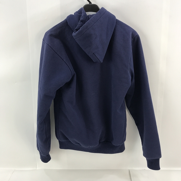 実際に弊社で買取させて頂いたCarhartt/カーハート USA製 ロゴ刺繍 ジップアップ パーカーの画像 1枚目