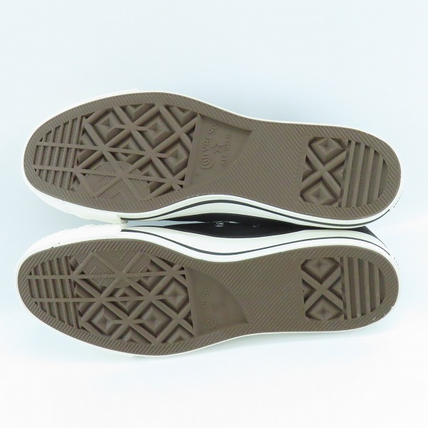 実際に弊社で買取させて頂いたCONVERSE/コンバース 日本製 CANVAS AS J HI キャンバス スニーカー ブラック/8の画像 2枚目