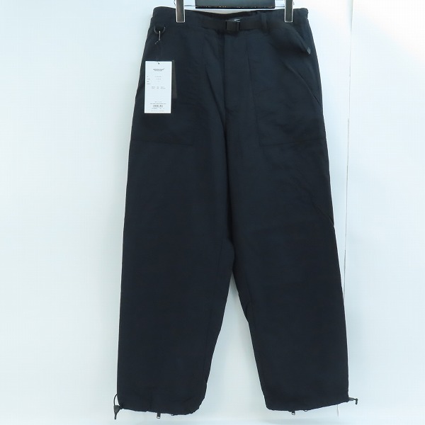 実際に弊社で買取させて頂いた【未使用】UNDERCOVER/アンダーカバー 23SS 裾2連ジップ パンツ UC1B4506-1/3