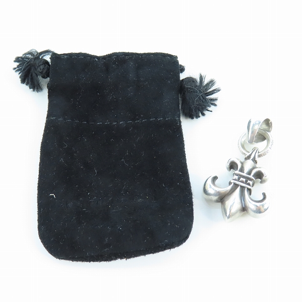 実際に弊社で買取させて頂いたCHROME HEARTS/クロムハーツ BSフレアペンダントwベイルの画像 8枚目