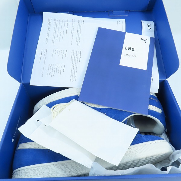 実際に弊社で買取させて頂いた世界300足限定 END × PUMA SUEDE MANGAL II/エンド × プーマ スウェード マンガル Ⅱ401011-01/29 の画像 8枚目