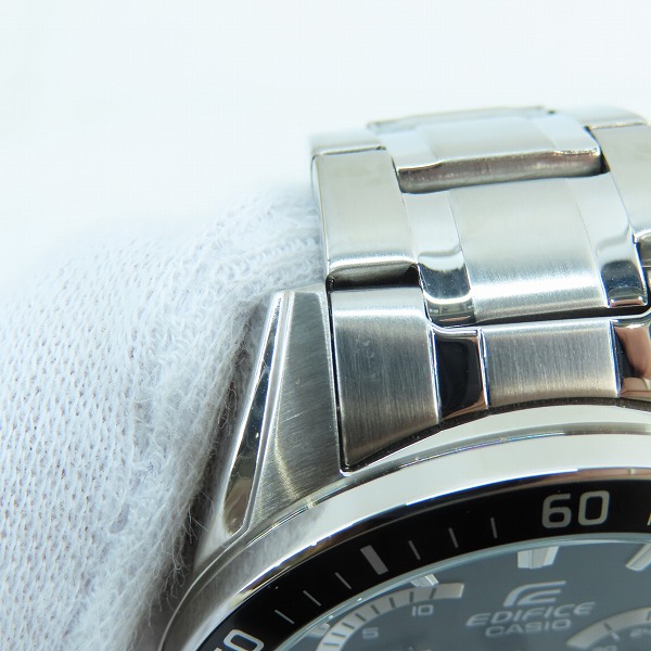 実際に弊社で買取させて頂いたCASIO/カシオ EDIFICE エディフィス クロノグラフ 文字盤ブラック EFR-552D-1AVUEFの画像 5枚目