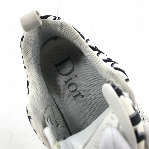 実際に弊社で買取させて頂いたChristian Dior/クリスチャンディオール B24 CANNAGE/カナージュ スニーカー 40の画像 4枚目