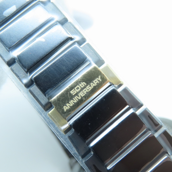 実際に弊社で買取させて頂いた【未使用】 CASIO/カシオ CASIOTRON/カシオトロン 50TH ANNIVERSARY/50周年記念 TRN-50ZE-1AJRの画像 8枚目