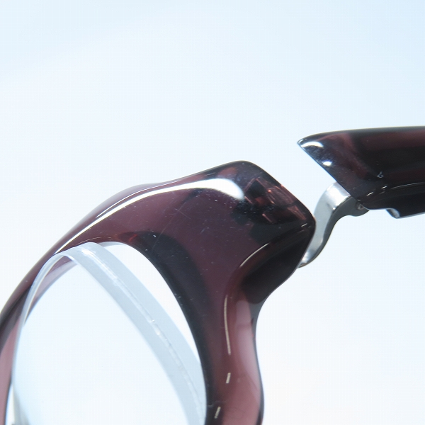 実際に弊社で買取させて頂いた999.9/フォーナインズ 眼鏡 メガネフレーム/アイウェア NP-55の画像 8枚目