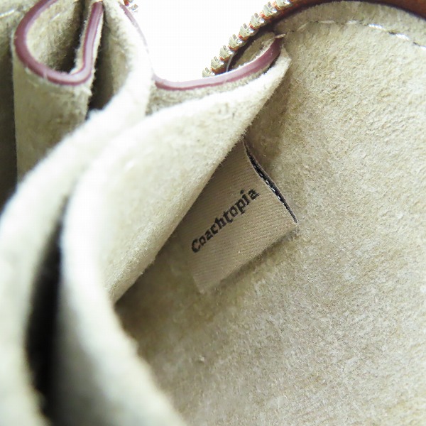 実際に弊社で買取させて頂いたCOACH/コーチ Coachtopia コーチトピア ウェイビー ジップ アラウンド ウォレットの画像 5枚目