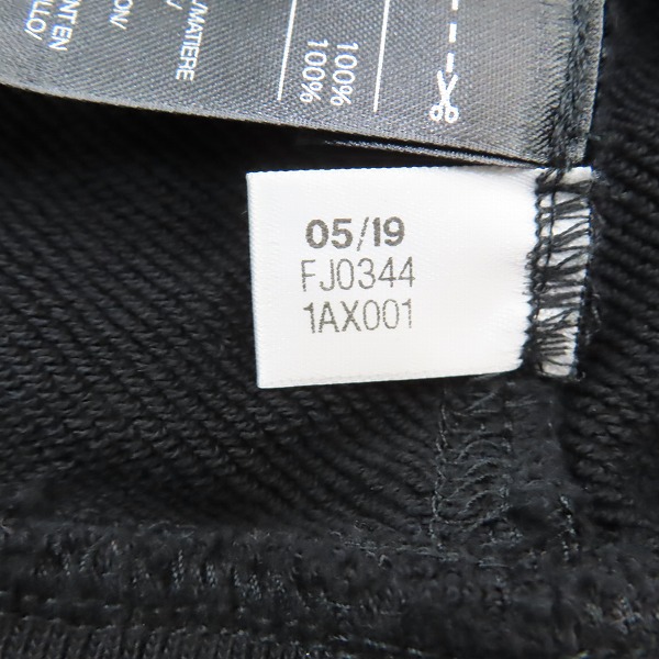 実際に弊社で買取させて頂いたY-3/ワイスリー 19AW ZIP HOODIE バックロゴ ジップアップ パーカー FJ0344 /XLの画像 3枚目