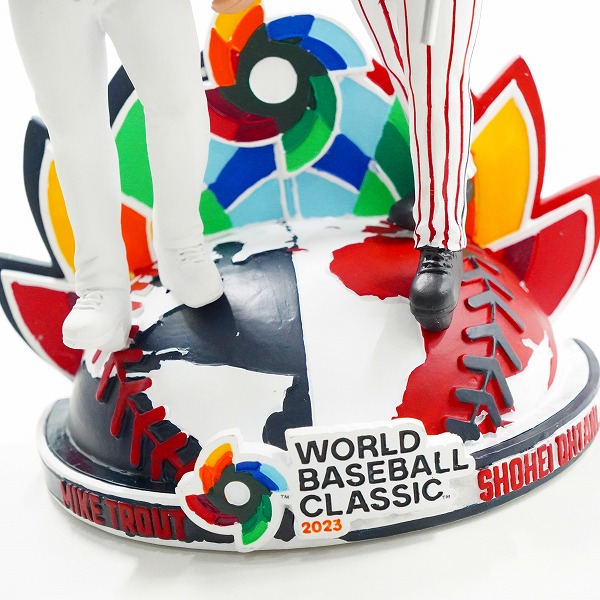 実際に弊社で買取させて頂いたFOCO/フォコ PLAYER BOBBLE ボブルヘッド  WBC 2023 大谷翔平/マイク・トラウト 首振り フィギュアの画像 6枚目