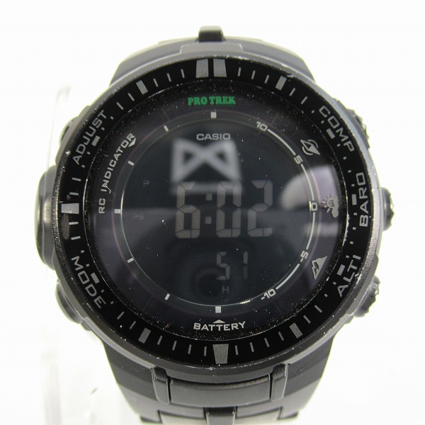 実際に弊社で買取させて頂いたCASIO/カシオ PROTREK/プロトレック タフソーラー PRW-3000-1A