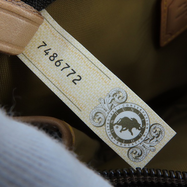 実際に弊社で買取させて頂いたHUNTING WORLD/ハンティングワールド クラッチバッグの画像 5枚目