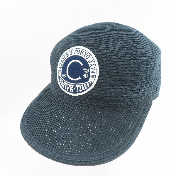 実際に弊社で買取させて頂いたCA4LA/カシラ Cロゴワッペン ブレードキャップ ZKN01213