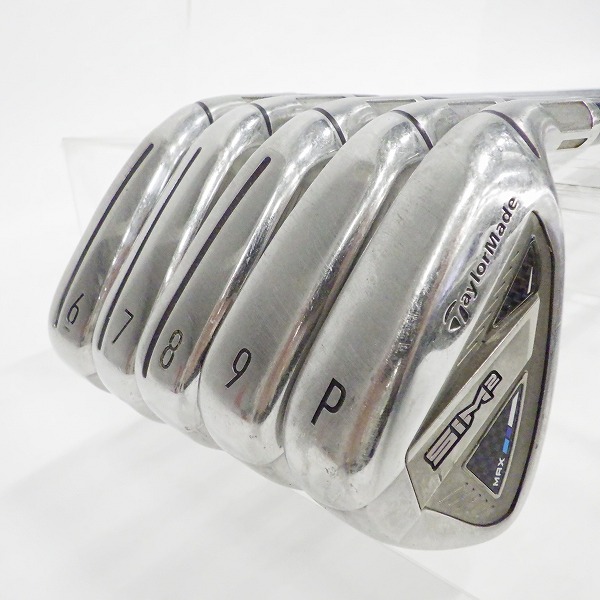 実際に弊社で買取させて頂いたTaylorMade/テーラーメイド SiM 2 MAX アイアン #6～9,Pw 5本セット KBS MAX MT 85 FLEX:S