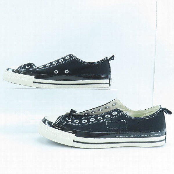実際に弊社で買取させて頂いたCONVERSE×FRAGMENT/コンバース×フラグメント V.A. ALL STAR/オールスター ローカットスニーカー 1SE348/27の画像 3枚目