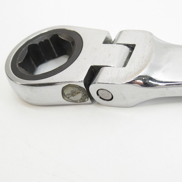 実際に弊社で買取させて頂いたMAC TOOLS/マックツールズ 17mm フレックスギアレンチ コンビネーションラチェットレンチ RWF617MMの画像 6枚目