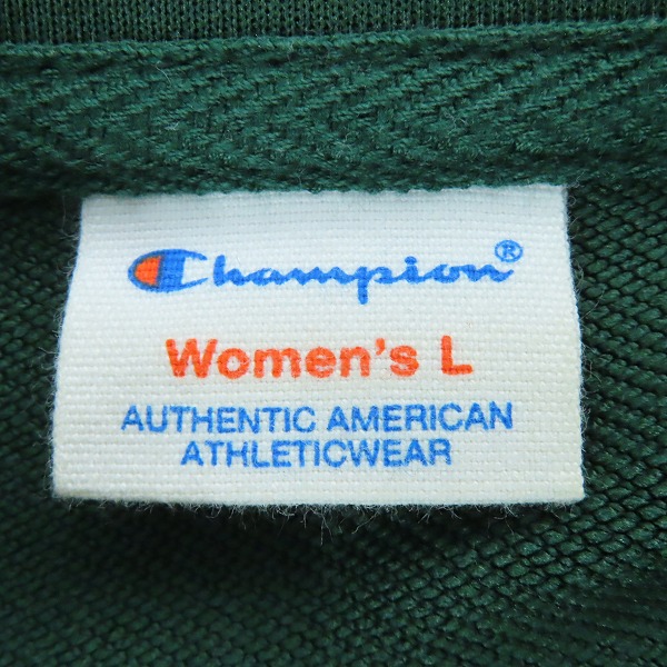 実際に弊社で買取させて頂いたChampion/チャンピオン トラックジャケット ジャージ CW-Q601/WOMEN'S Lの画像 2枚目