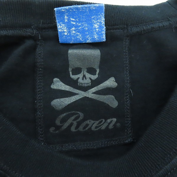 実際に弊社で買取させて頂いたRoen/ロエン×WALT DISNEY/ウォルトディズニー ティンカーベル ギター 半袖Tシャツ 48の画像 3枚目