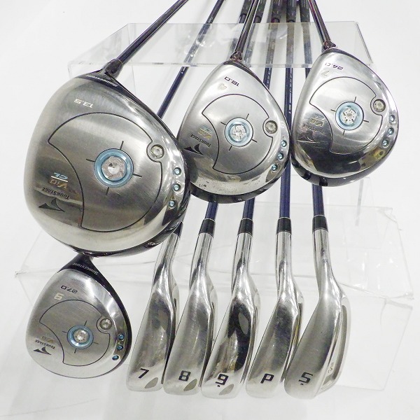 実際に弊社で買取させて頂いたBRIDGESTONE/ブリヂストン TOURSTAGE/ツアーステージ ViQ CL レディース ゴルフクラブ 9本セット FLEX:A