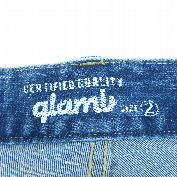 実際に弊社で買取させて頂いたglamb/グラム Easy jogger washed denim イージージョガーウォッシュデニム GB0220/P07/2の画像 3枚目