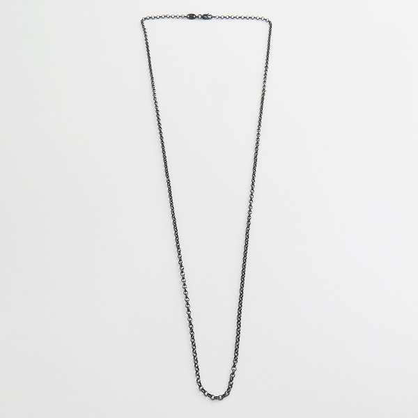 実際に弊社で買取させて頂いた【カスタム】CHROME HEARTS/クロムハーツ ロールチェーン/ネックチェーン ネックレス/24inchの画像 5枚目