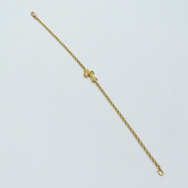 実際に弊社で買取させて頂いた【インボイス付き】CHROME HEARTS/クロムハーツ 22K CHAIN BABY FAT 7.5/チェーン ベイビーファット 7.5 5.3Gの画像 7枚目