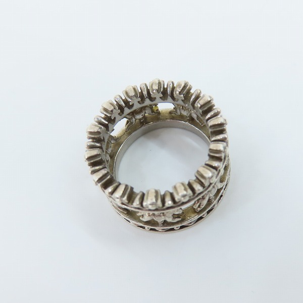 実際に弊社で買取させて頂いたJustin Davis/ジャスティンデイビス ROYAL CAROUSEL メリーゴーランドモチーフ リング SRJ2014/4.5-5号の画像 3枚目