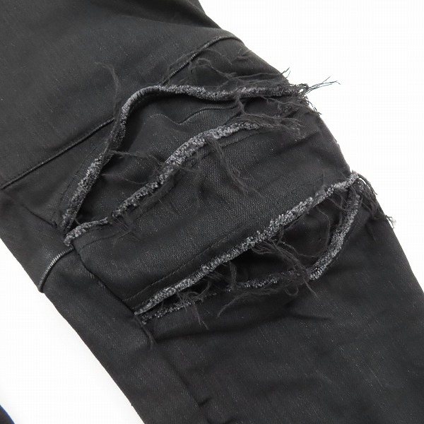 実際に弊社で買取させて頂いたJULIUS/ユリウス Slim Distressed Pants/ディストレスドパンツ 879PAM4-BK/2の画像 8枚目