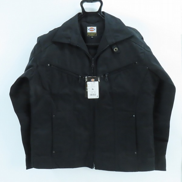 実際に弊社で買取させて頂いた【未使用】Dickies/ディッキーズ ジップアップ アーミー ワーク ジャケット/ブルゾン D-1080/3L
