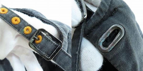 実際に弊社で買取させて頂いたCA4LA/カシラ Aロゴ キャップ/帽子の画像 9枚目