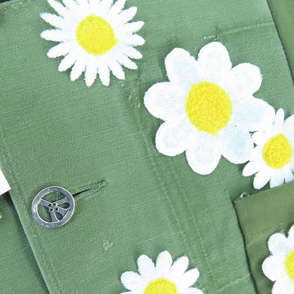 実際に弊社で買取させて頂いた【未使用/JPタグ】READYMADE/レディメイド 24AW ユーティリティーシャツ RE-CO-KH-00-00-257/0の画像 7枚目