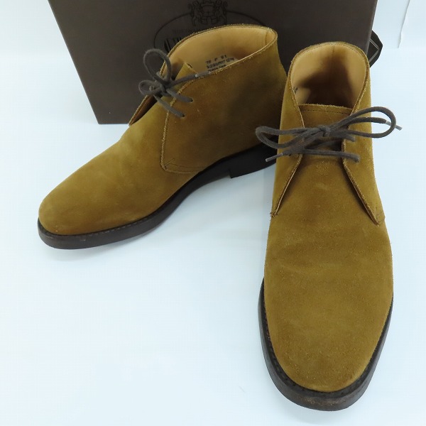 実際に弊社で買取させて頂いたChurch's/チャーチ RYDER 3 ライダー 3 スエードチャッカブーツ 7918/89/75F
