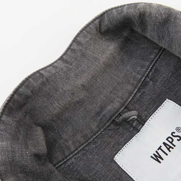 実際に弊社で買取させて頂いたWTAPS/ダブルタップス BUDS LS 01 SHIRT/デニム 長袖シャツ 181BRDT-SHM01/04の画像 8枚目