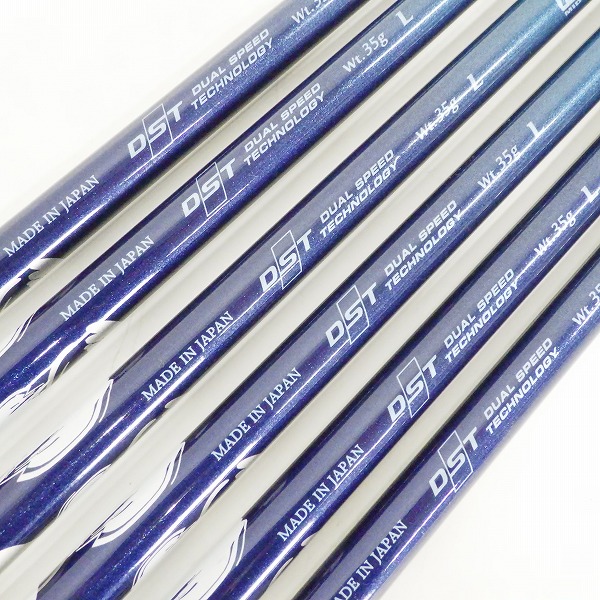 実際に弊社で買取させて頂いた【シャフトのみ】DUNLOP/ダンロップ XXIO/ゼクシオ MP1200L DST レディース アイアン用シャフト 6本セット FLEX:L の画像 3枚目